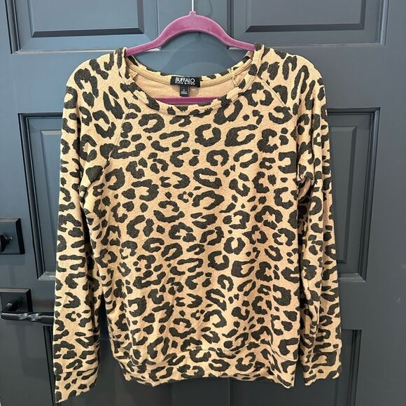 Leopard sweater top - Picture 1 of 3